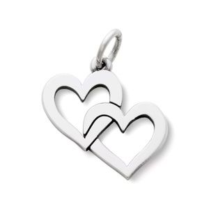 Vintage James Avery Sterling Silver Cupids Heart Charm